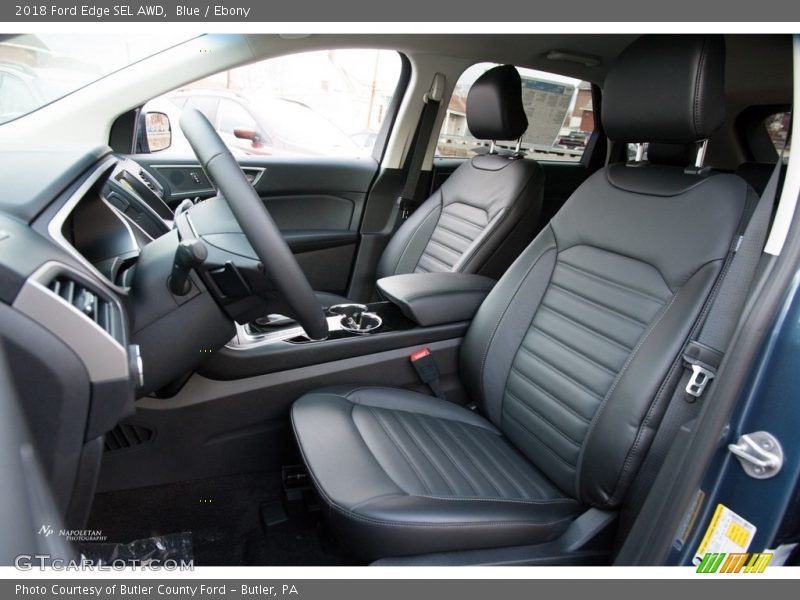 Blue / Ebony 2018 Ford Edge SEL AWD