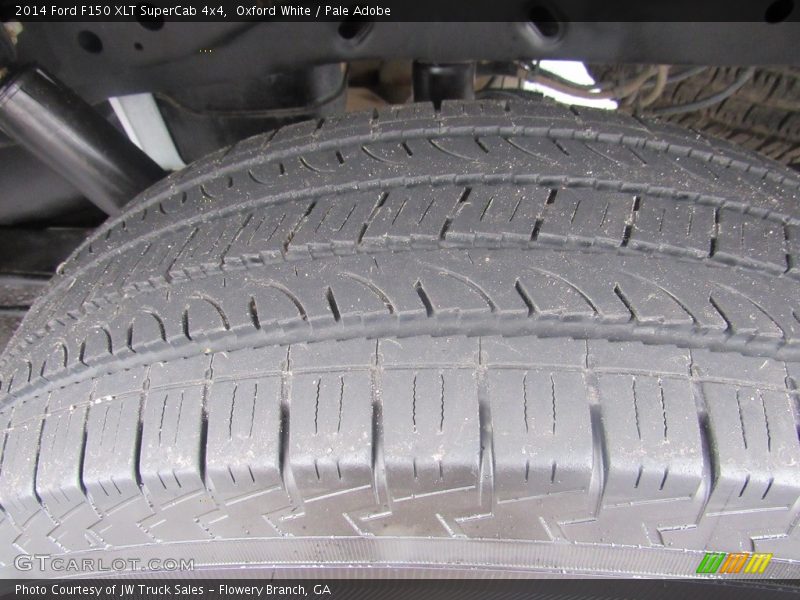Oxford White / Pale Adobe 2014 Ford F150 XLT SuperCab 4x4