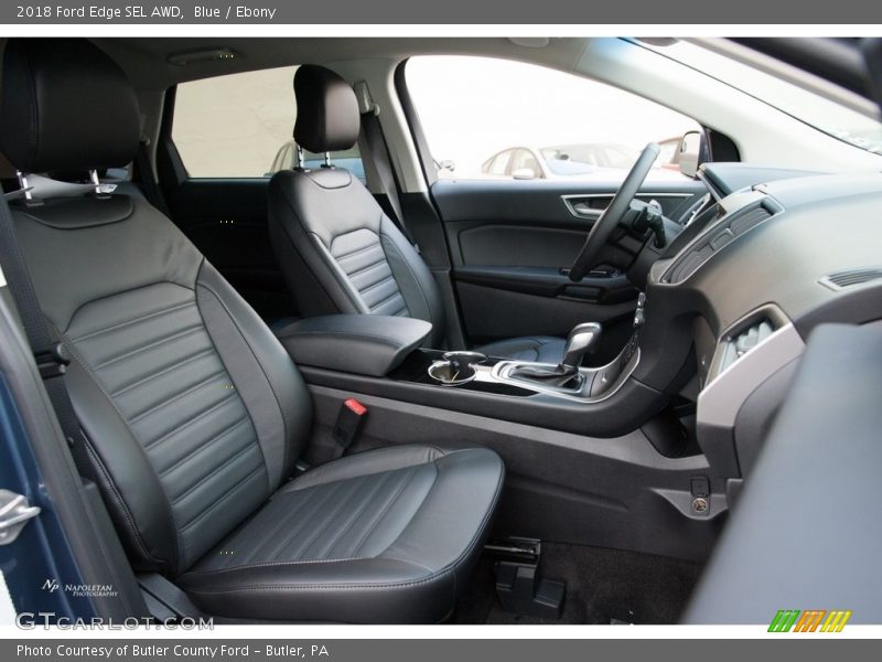 Blue / Ebony 2018 Ford Edge SEL AWD
