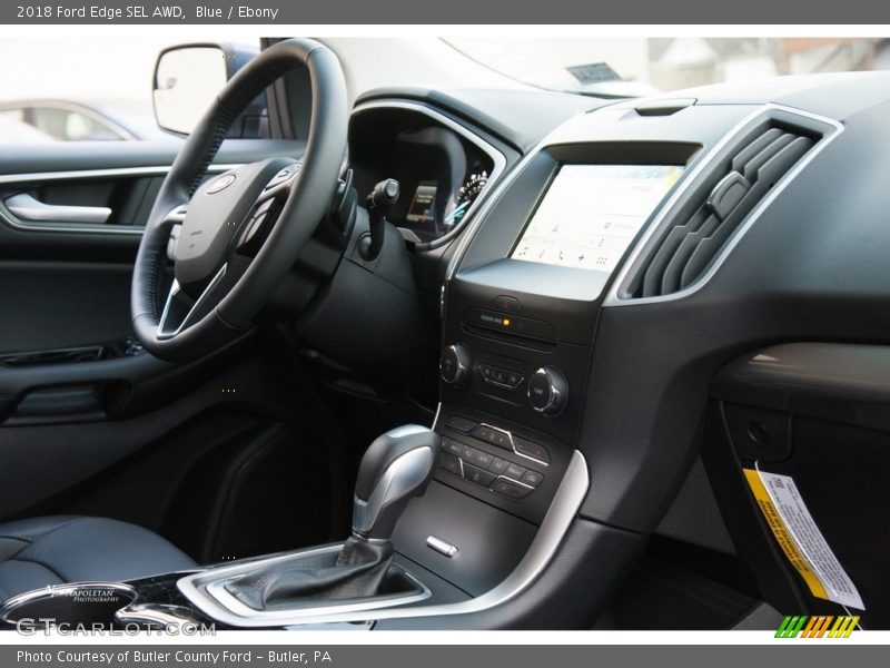 Blue / Ebony 2018 Ford Edge SEL AWD