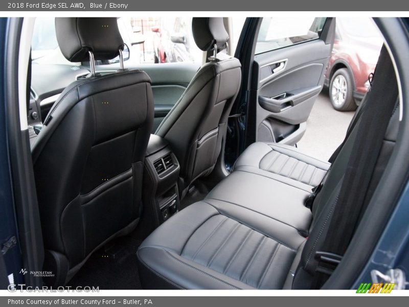 Blue / Ebony 2018 Ford Edge SEL AWD
