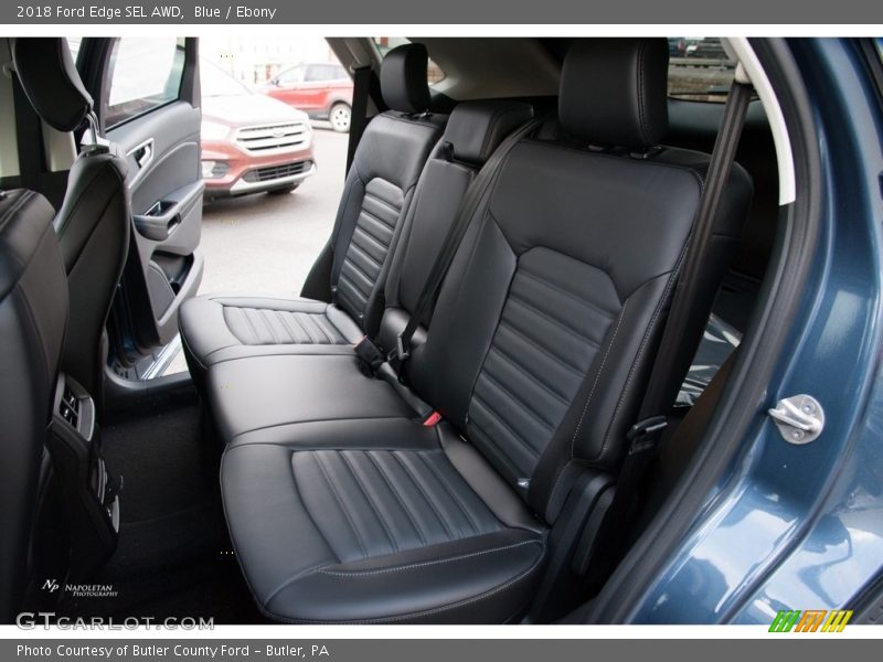 Blue / Ebony 2018 Ford Edge SEL AWD