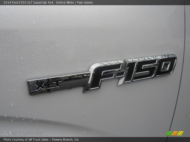Oxford White / Pale Adobe 2014 Ford F150 XLT SuperCab 4x4