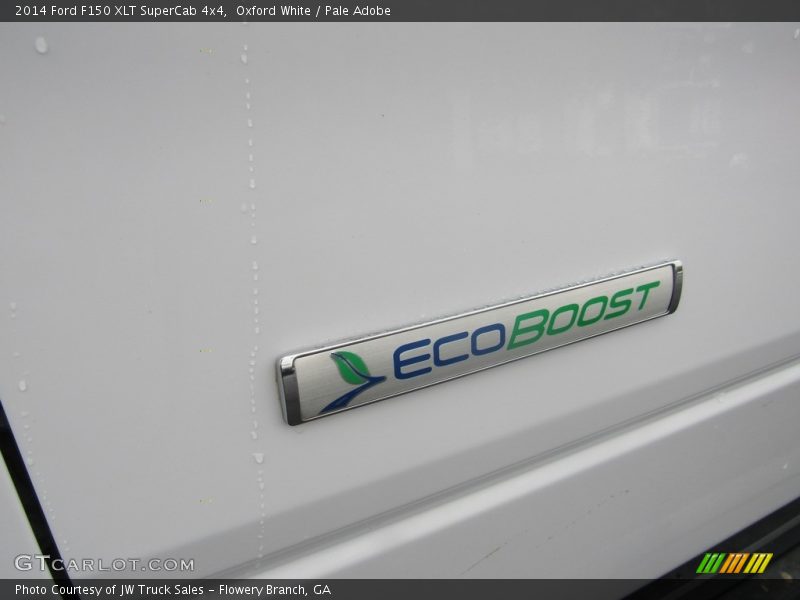 Oxford White / Pale Adobe 2014 Ford F150 XLT SuperCab 4x4
