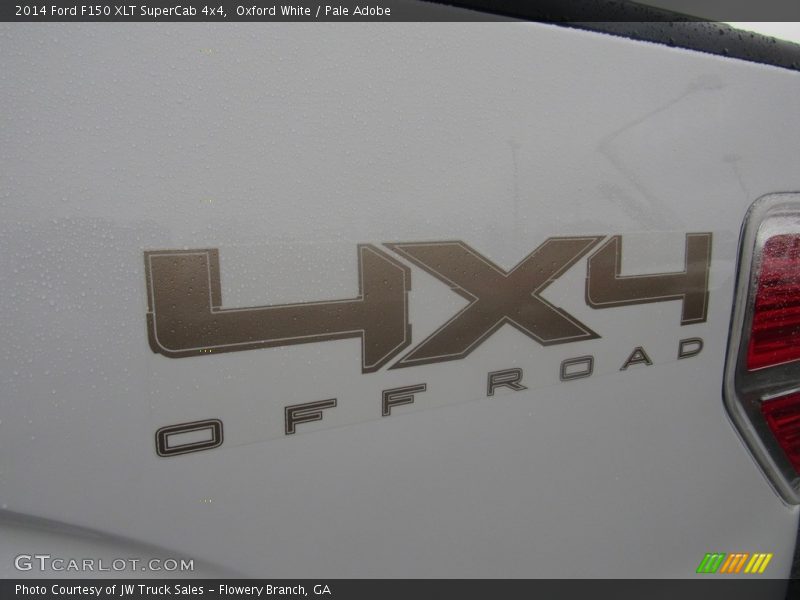 Oxford White / Pale Adobe 2014 Ford F150 XLT SuperCab 4x4