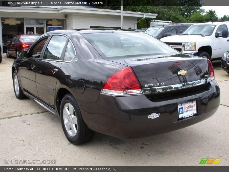 Mocha Bronze Metallic / Neutral 2009 Chevrolet Impala LT