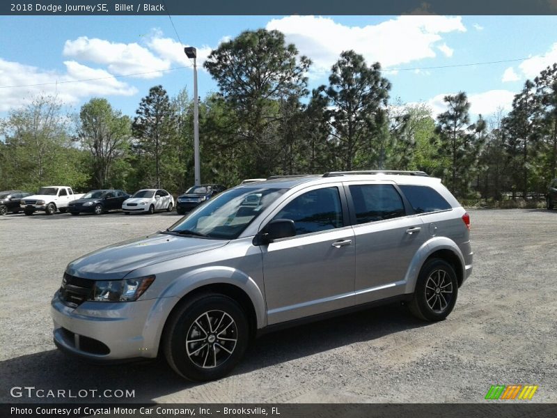 Billet / Black 2018 Dodge Journey SE