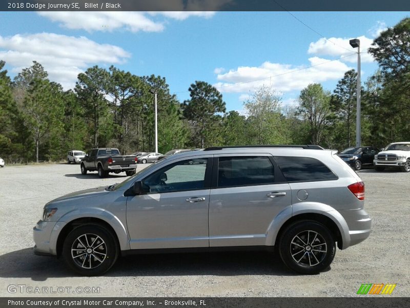 Billet / Black 2018 Dodge Journey SE