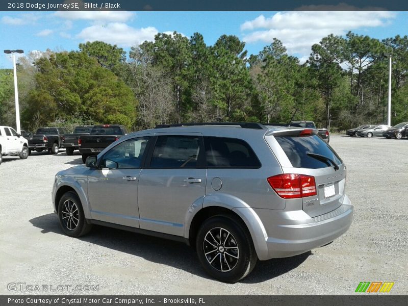 Billet / Black 2018 Dodge Journey SE