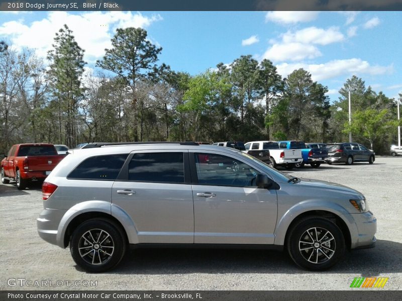 Billet / Black 2018 Dodge Journey SE