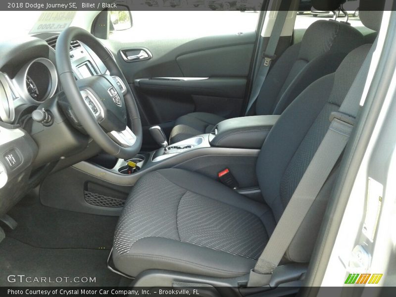 Billet / Black 2018 Dodge Journey SE