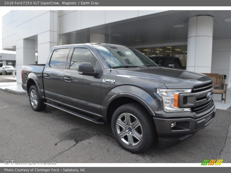 Magnetic / Earth Gray 2018 Ford F150 XLT SuperCrew