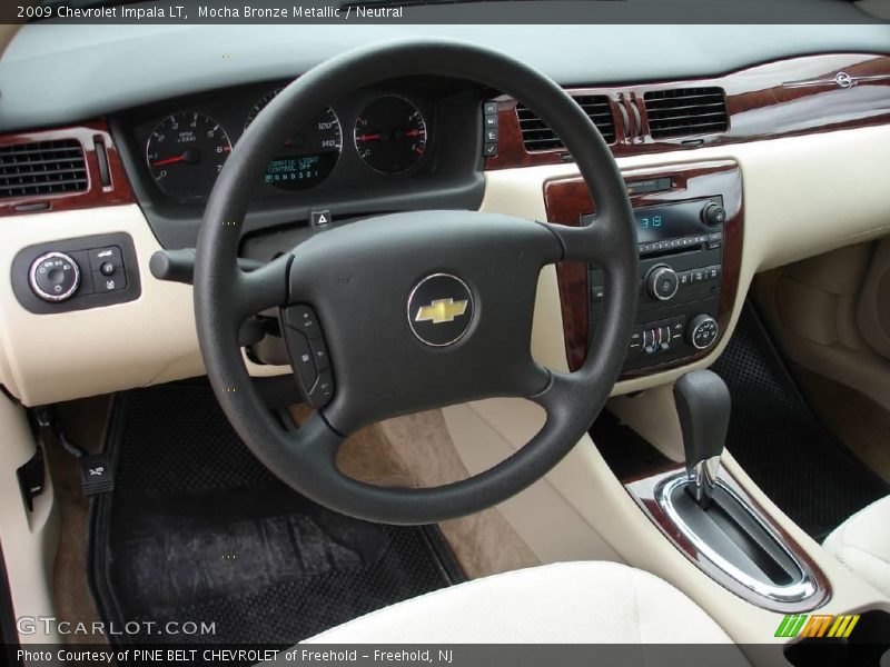 Mocha Bronze Metallic / Neutral 2009 Chevrolet Impala LT