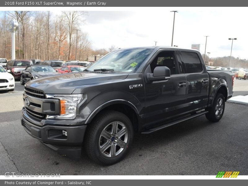Magnetic / Earth Gray 2018 Ford F150 XLT SuperCrew