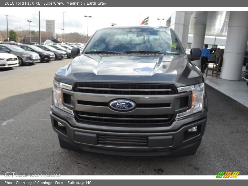 Magnetic / Earth Gray 2018 Ford F150 XLT SuperCrew