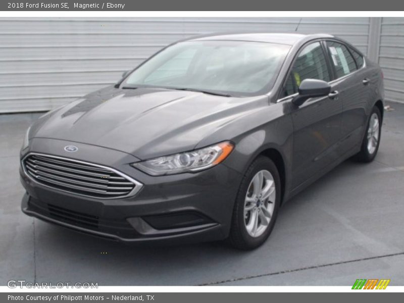 Magnetic / Ebony 2018 Ford Fusion SE