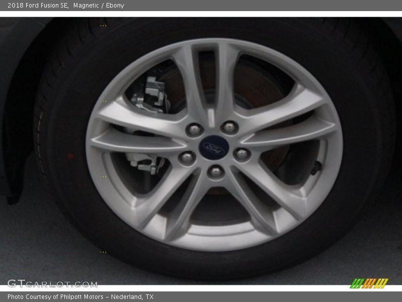 Magnetic / Ebony 2018 Ford Fusion SE