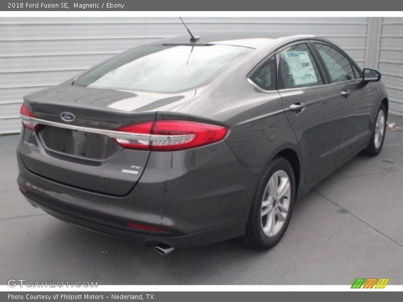 Magnetic / Ebony 2018 Ford Fusion SE
