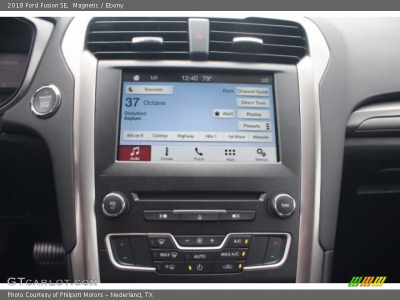 Magnetic / Ebony 2018 Ford Fusion SE
