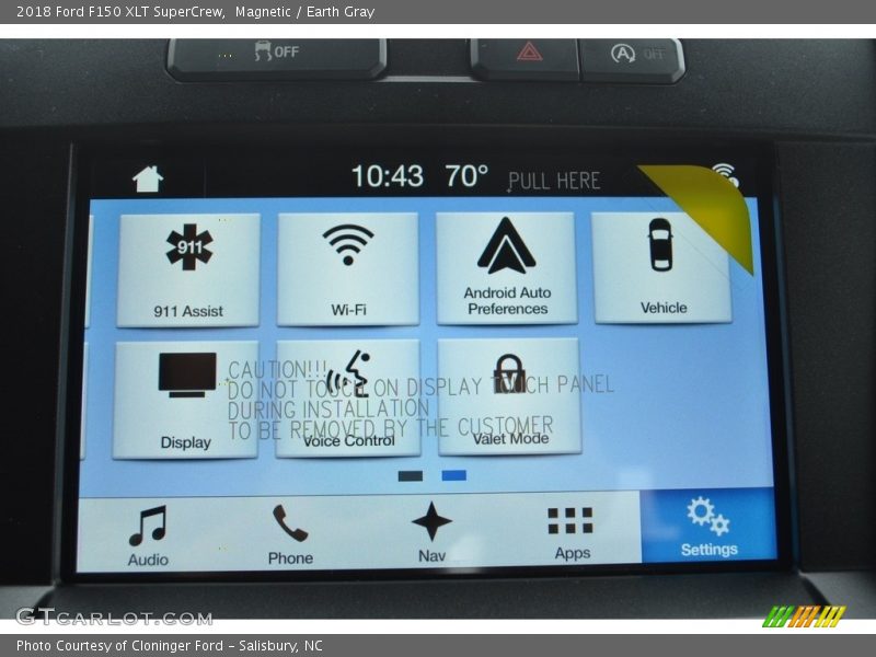 Magnetic / Earth Gray 2018 Ford F150 XLT SuperCrew