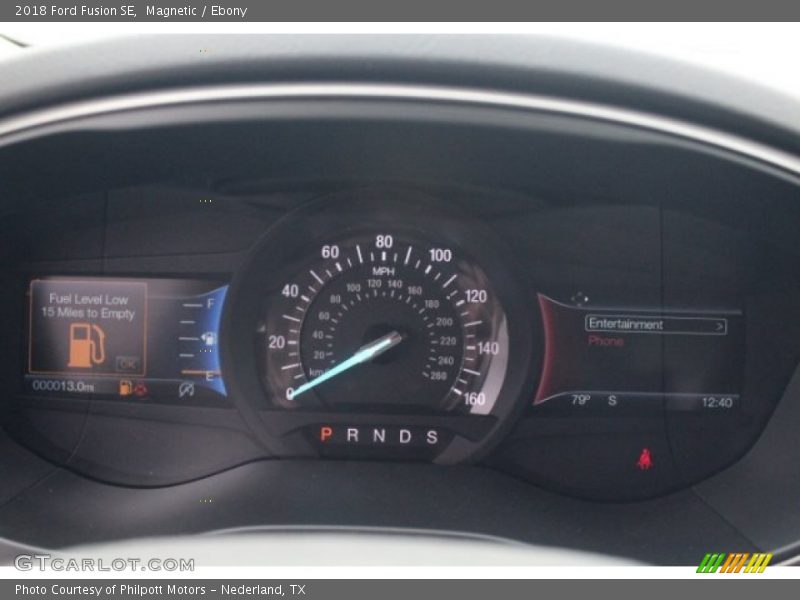 Magnetic / Ebony 2018 Ford Fusion SE