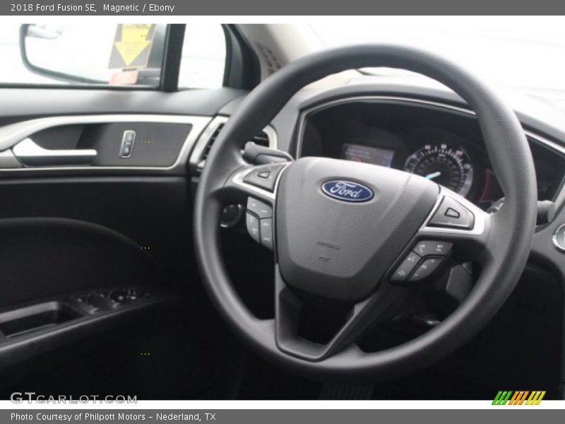 Magnetic / Ebony 2018 Ford Fusion SE