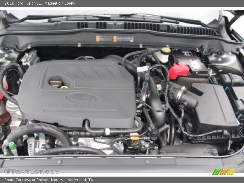 Magnetic / Ebony 2018 Ford Fusion SE
