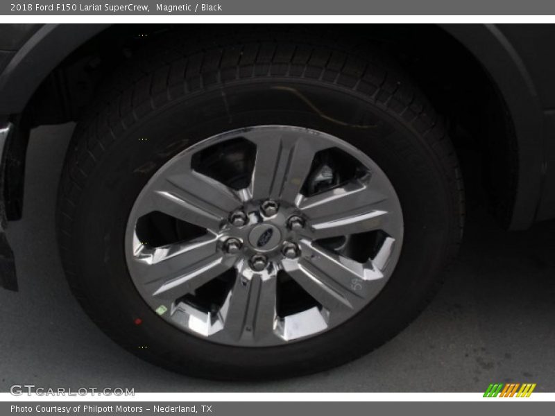 Magnetic / Black 2018 Ford F150 Lariat SuperCrew