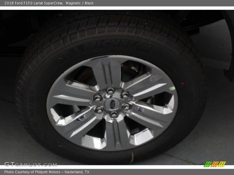 Magnetic / Black 2018 Ford F150 Lariat SuperCrew