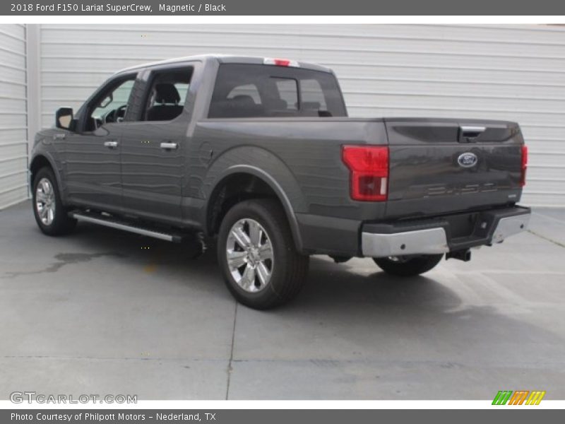 Magnetic / Black 2018 Ford F150 Lariat SuperCrew