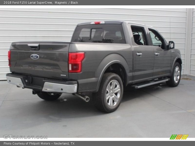 Magnetic / Black 2018 Ford F150 Lariat SuperCrew
