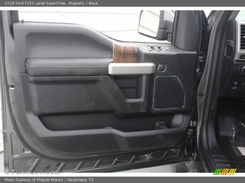 Magnetic / Black 2018 Ford F150 Lariat SuperCrew
