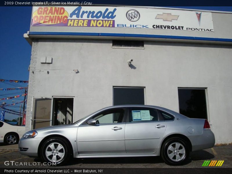 Silver Ice Metallic / Gray 2009 Chevrolet Impala LT
