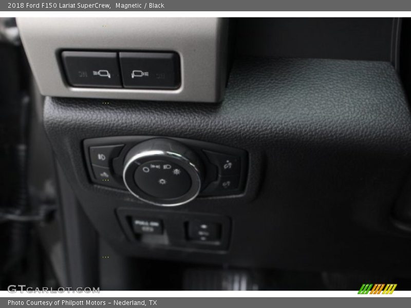 Magnetic / Black 2018 Ford F150 Lariat SuperCrew