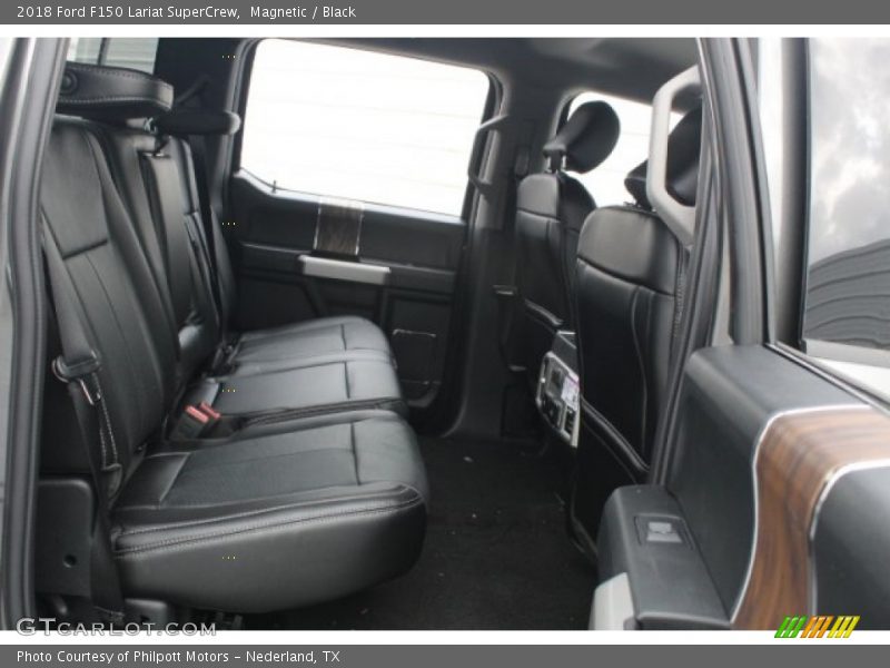 Magnetic / Black 2018 Ford F150 Lariat SuperCrew