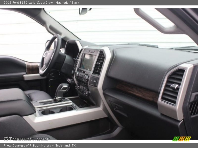 Magnetic / Black 2018 Ford F150 Lariat SuperCrew