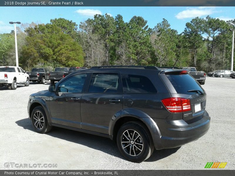 Granite Pearl / Black 2018 Dodge Journey SE