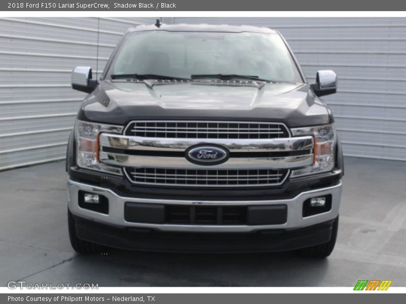 Shadow Black / Black 2018 Ford F150 Lariat SuperCrew