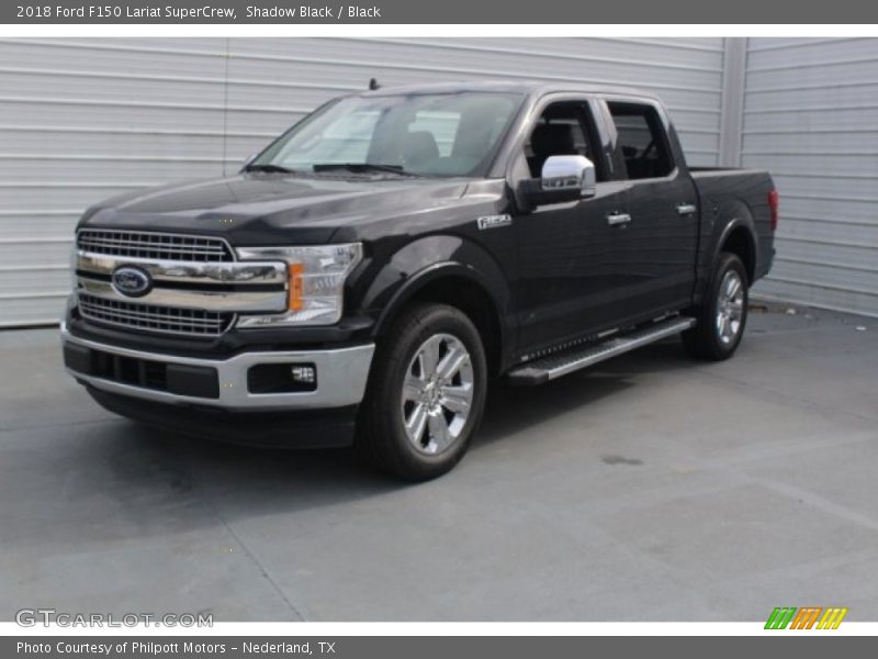 Shadow Black / Black 2018 Ford F150 Lariat SuperCrew