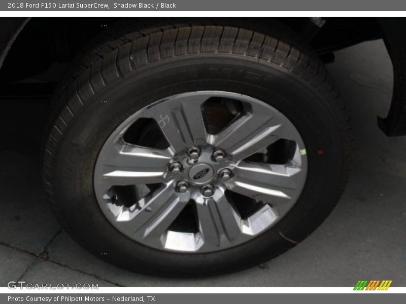 Shadow Black / Black 2018 Ford F150 Lariat SuperCrew