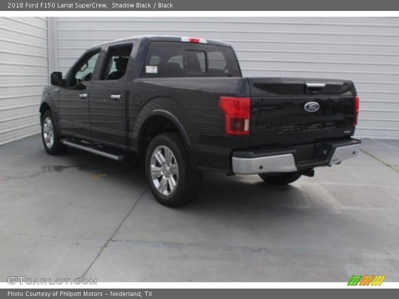 Shadow Black / Black 2018 Ford F150 Lariat SuperCrew