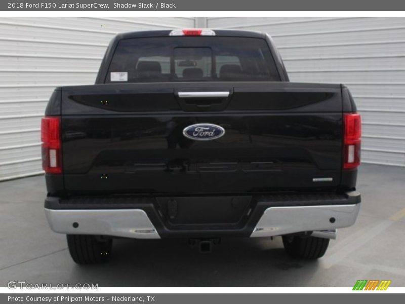 Shadow Black / Black 2018 Ford F150 Lariat SuperCrew