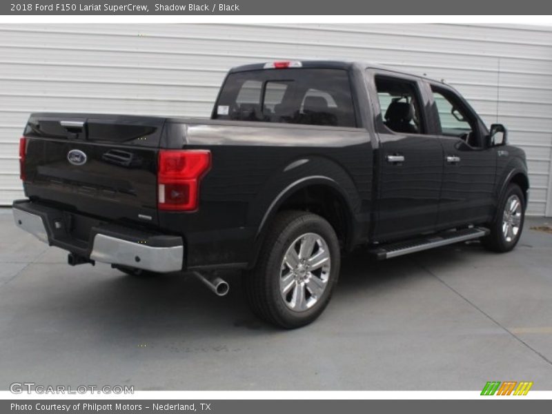 Shadow Black / Black 2018 Ford F150 Lariat SuperCrew