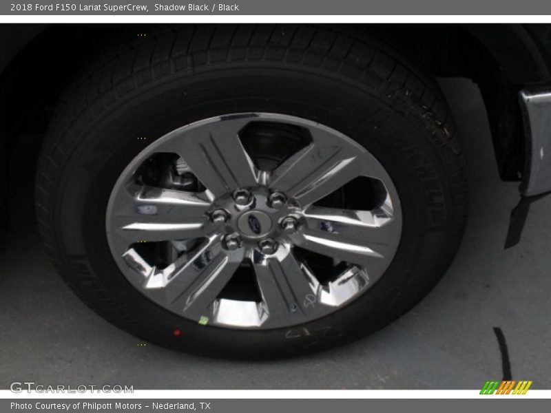 Shadow Black / Black 2018 Ford F150 Lariat SuperCrew