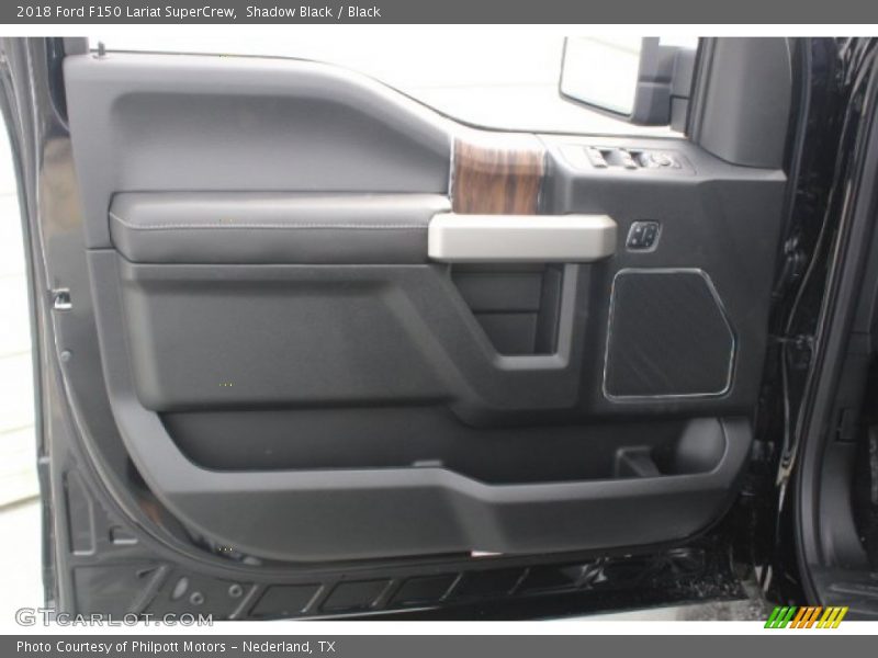 Shadow Black / Black 2018 Ford F150 Lariat SuperCrew