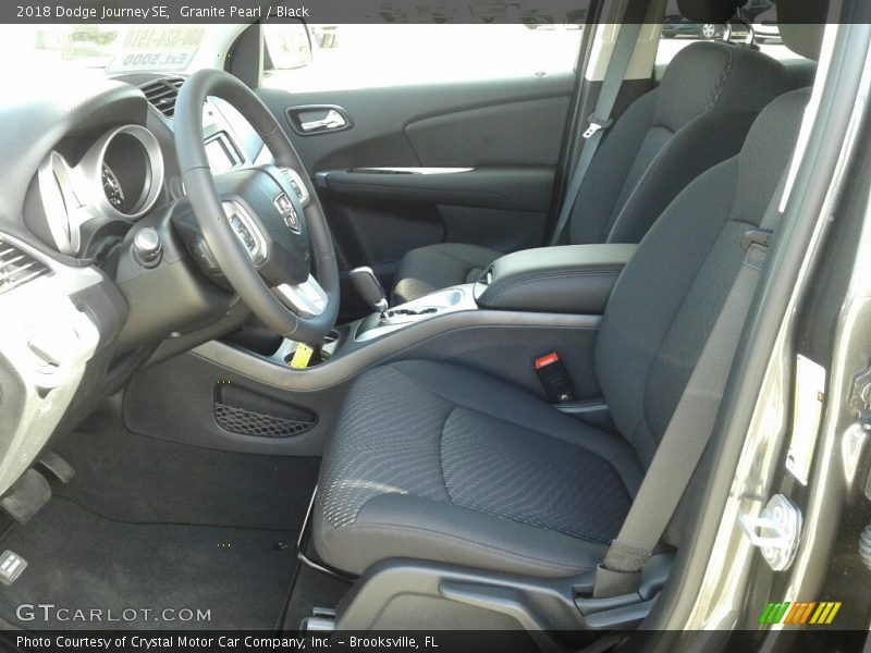 Granite Pearl / Black 2018 Dodge Journey SE