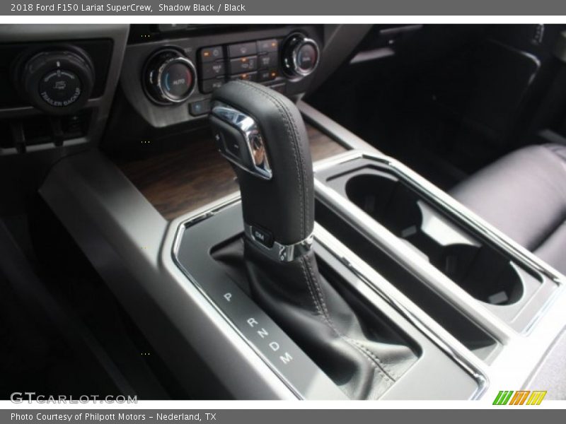 Shadow Black / Black 2018 Ford F150 Lariat SuperCrew
