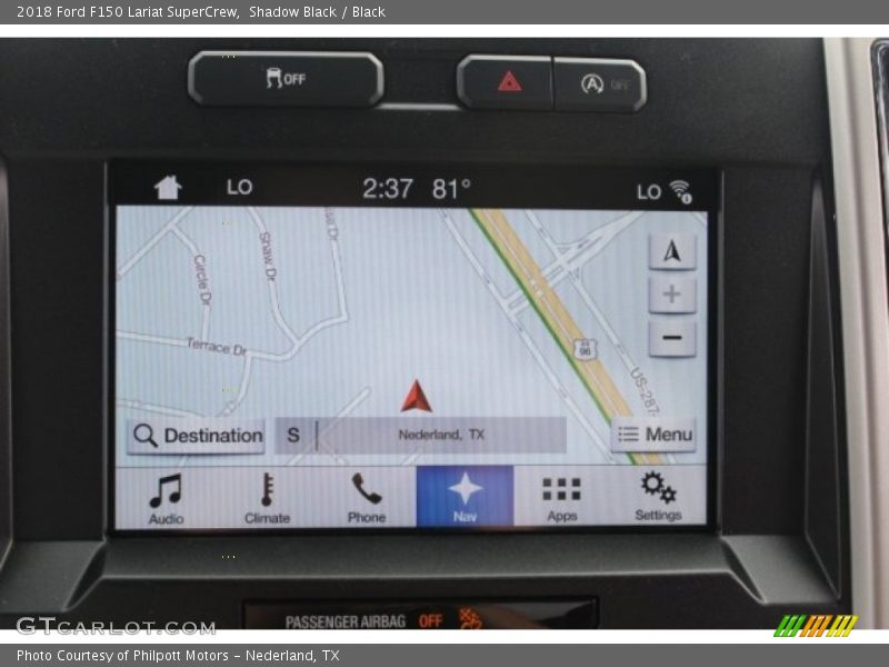 Shadow Black / Black 2018 Ford F150 Lariat SuperCrew