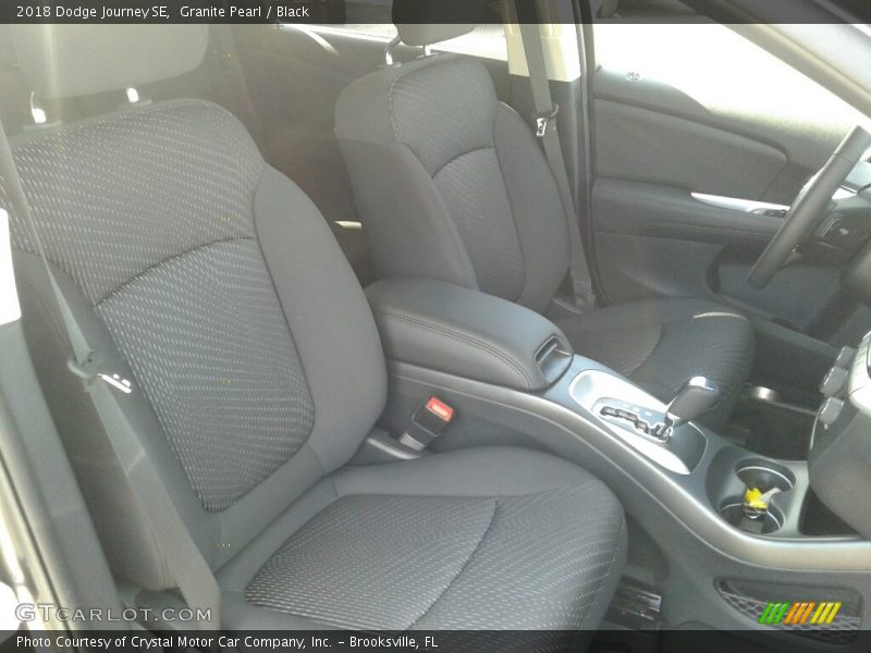 Granite Pearl / Black 2018 Dodge Journey SE