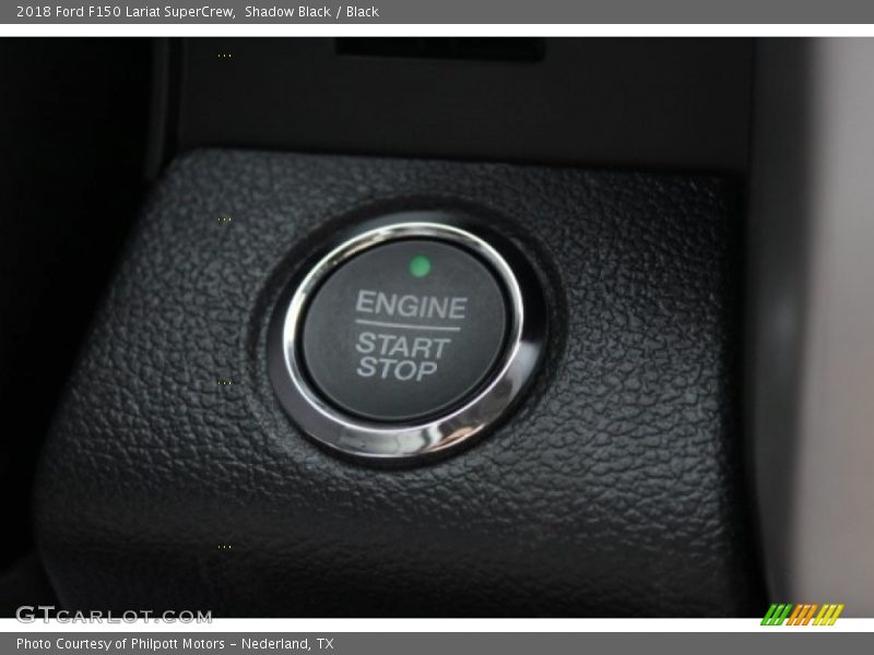 Shadow Black / Black 2018 Ford F150 Lariat SuperCrew